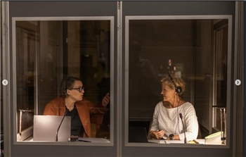 SimNet på plass når Annie Ernaux gjester Litteraturhuset